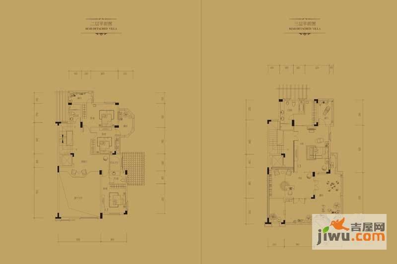 龙城一品5室3厅6卫332㎡户型图