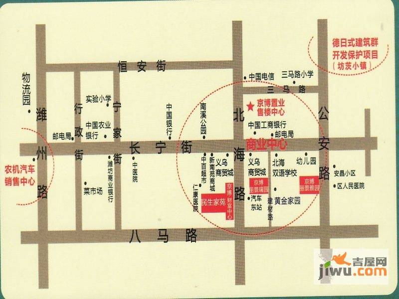 京博丽景雅园位置交通图图片