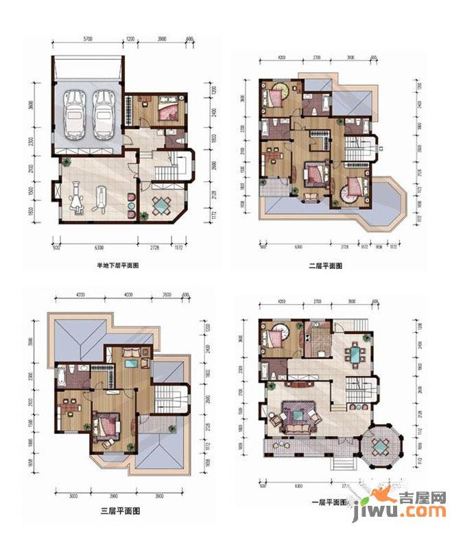 诚恒世嘉7室3厅5卫436㎡户型图