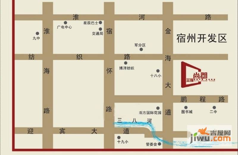 金源尚郡位置交通图图片
