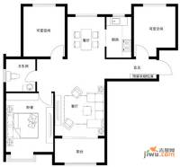 中房·馨园3室2厅1卫户型图