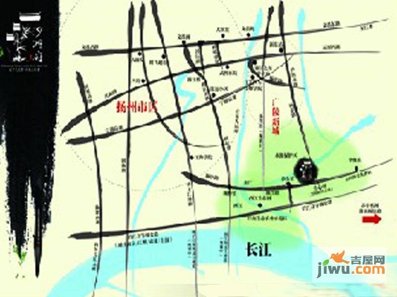 沙洲府位置交通图