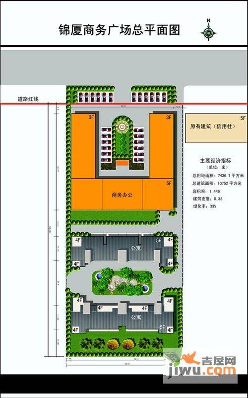 锦厦绿园广场规划图