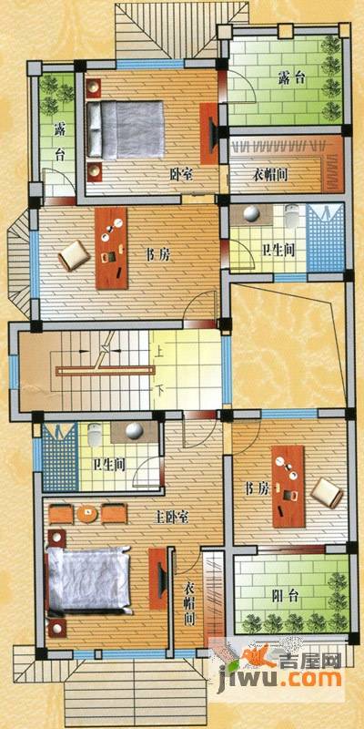 锦宸国际花园普通住宅120㎡户型图