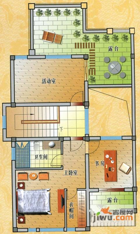 锦宸国际花园普通住宅120㎡户型图