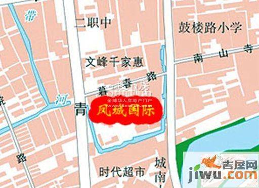 凤城国际位置交通图1