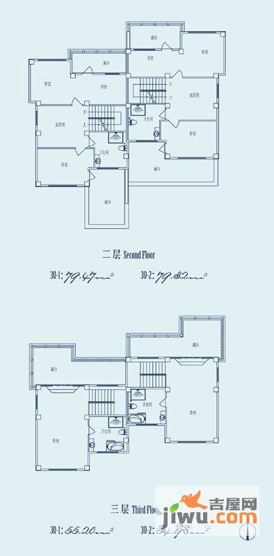 西美纳斯生态小镇4室3厅3卫231㎡户型图