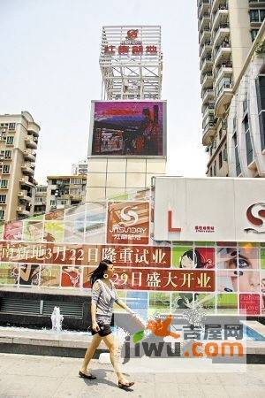江南新地商业街实景图图片