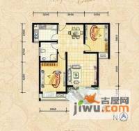 跑马山庄3室2厅1卫106㎡户型图