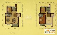 中南世纪城3室2厅2卫142.6㎡户型图