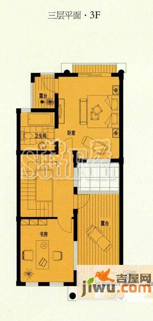 圣地雅格5室2厅4卫210㎡户型图