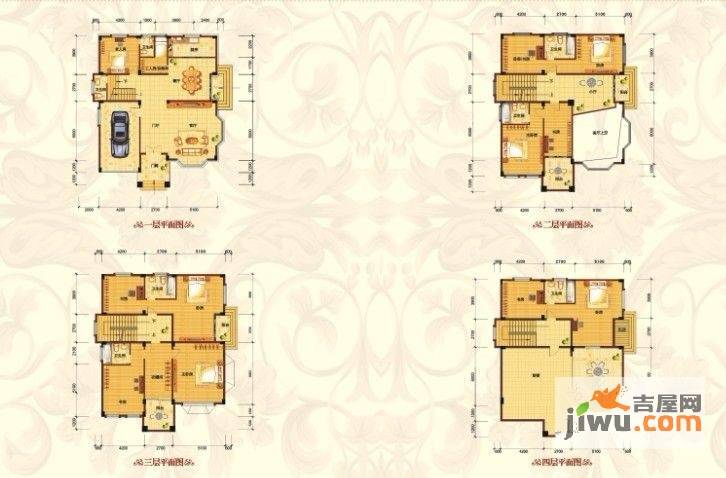 侨乐花园二期普通住宅367.5㎡户型图