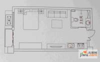 林语江畔1室0厅1卫39㎡户型图