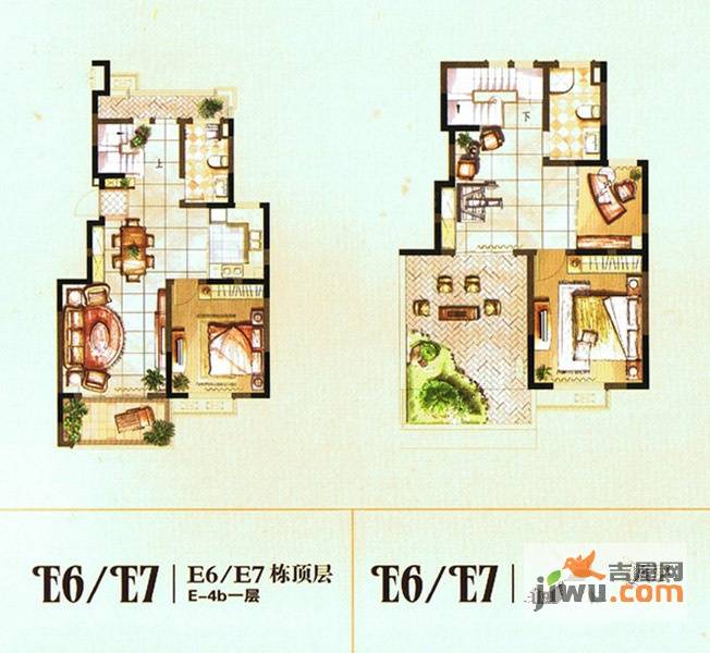 香缇花园3室3厅2卫户型图