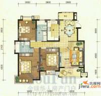 久和国际新城3室2厅2卫117.9㎡户型图