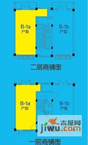 淮海滨湖国际旅游岛1室0厅0卫98.4㎡户型图