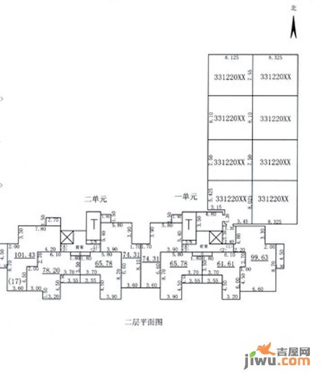 东润花园（北京新干线二期）规划图图片