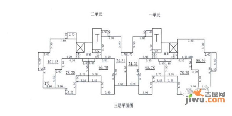 东润花园（北京新干线二期）规划图图片