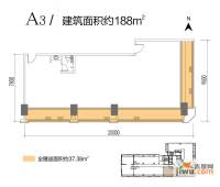 金石柏朗普通住宅188㎡户型图