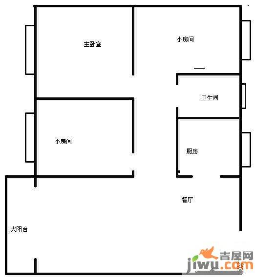 海岸豪苑0室0厅1卫户型图