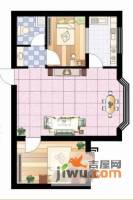 新地园大厦2室1厅1卫72.9㎡户型图