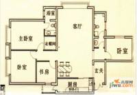 朗润天诚4室2厅2卫160.6㎡户型图