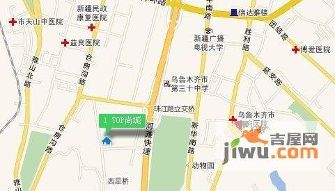 TOP尚城位置交通图图片